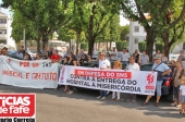 Enfermeiros manifestaram-se hoje